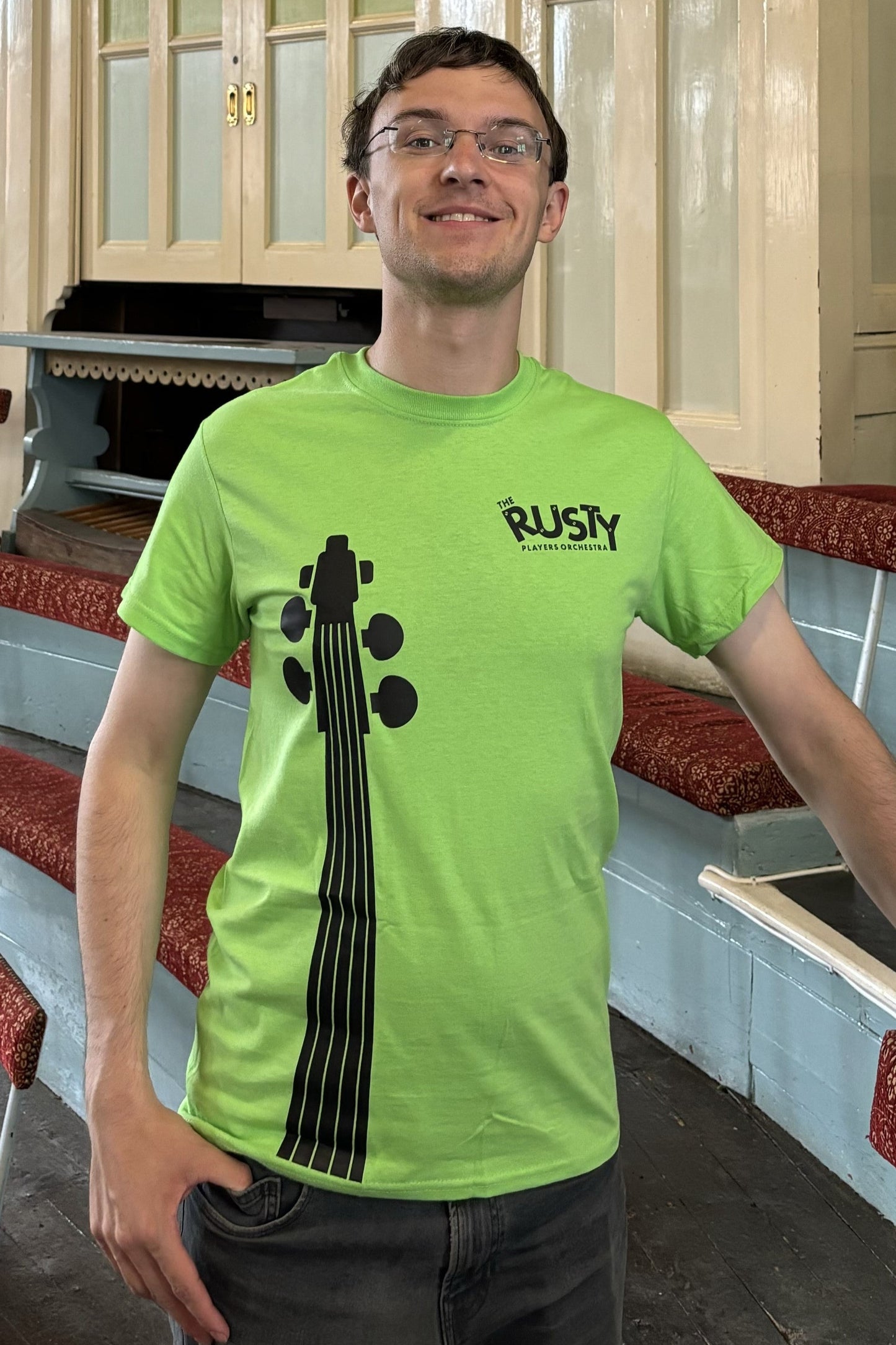 BLACK COUNTRY: The Rusty Player's Orchestra Black Country - Strings Performance T-Shirt