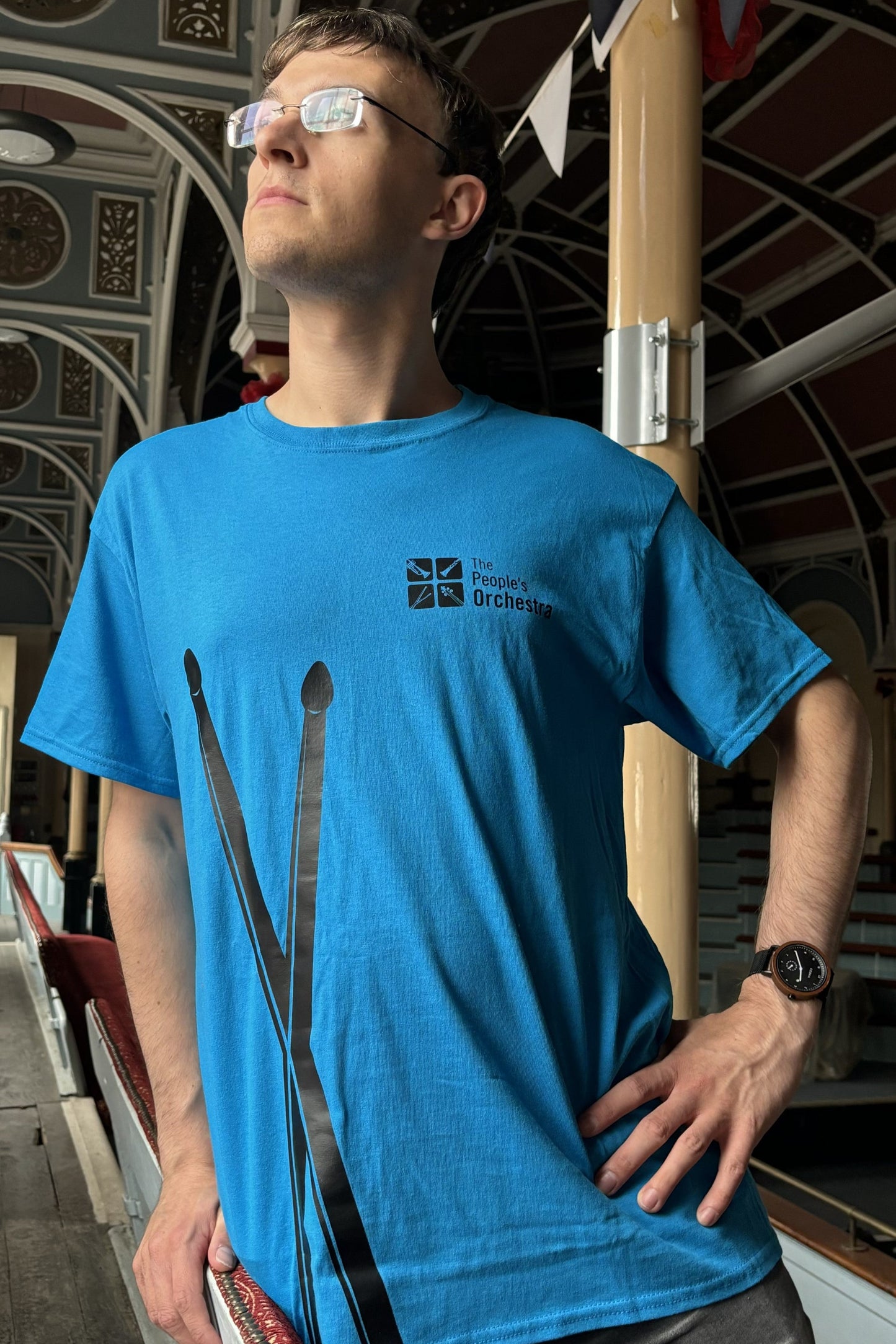 The People's Orchestra - Percussion Performance T-Shirt