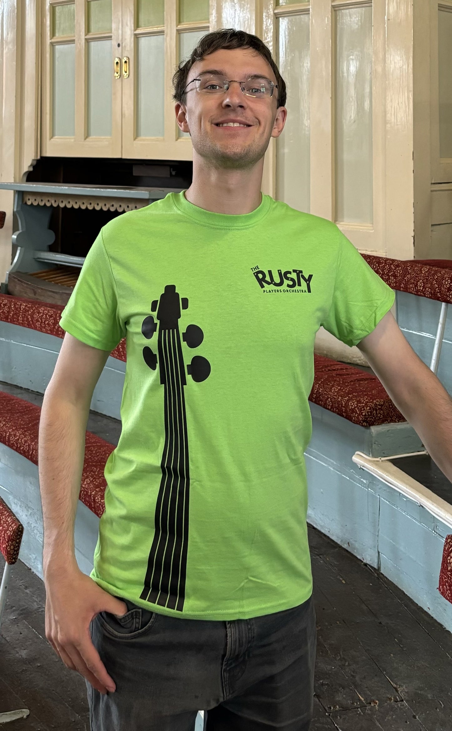 BLACK COUNTRY: The Rusty Player's Orchestra Black Country - Strings Performance T-Shirt