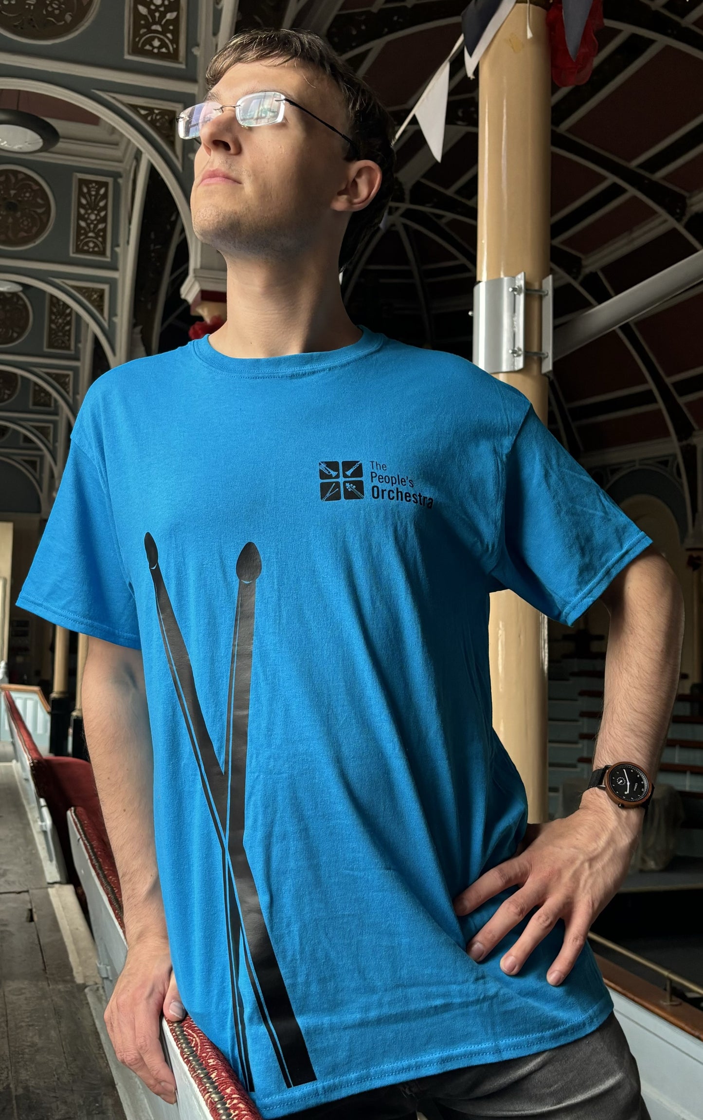 The People's Orchestra - Percussion Performance T-Shirt