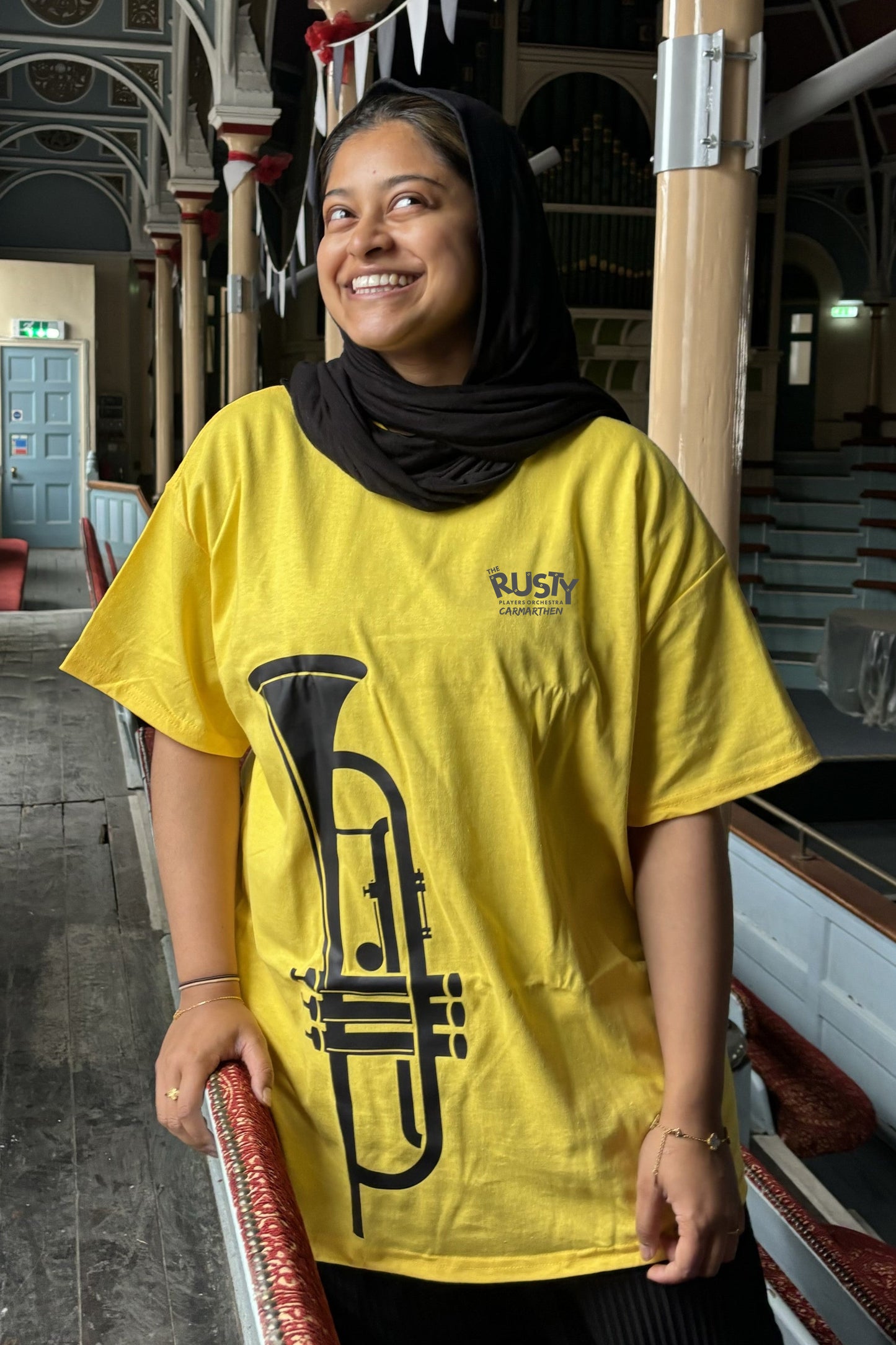 CARMARTHEN: The Rusty Player's Orchestra Carmarthen - Brass Performance T-Shirt
