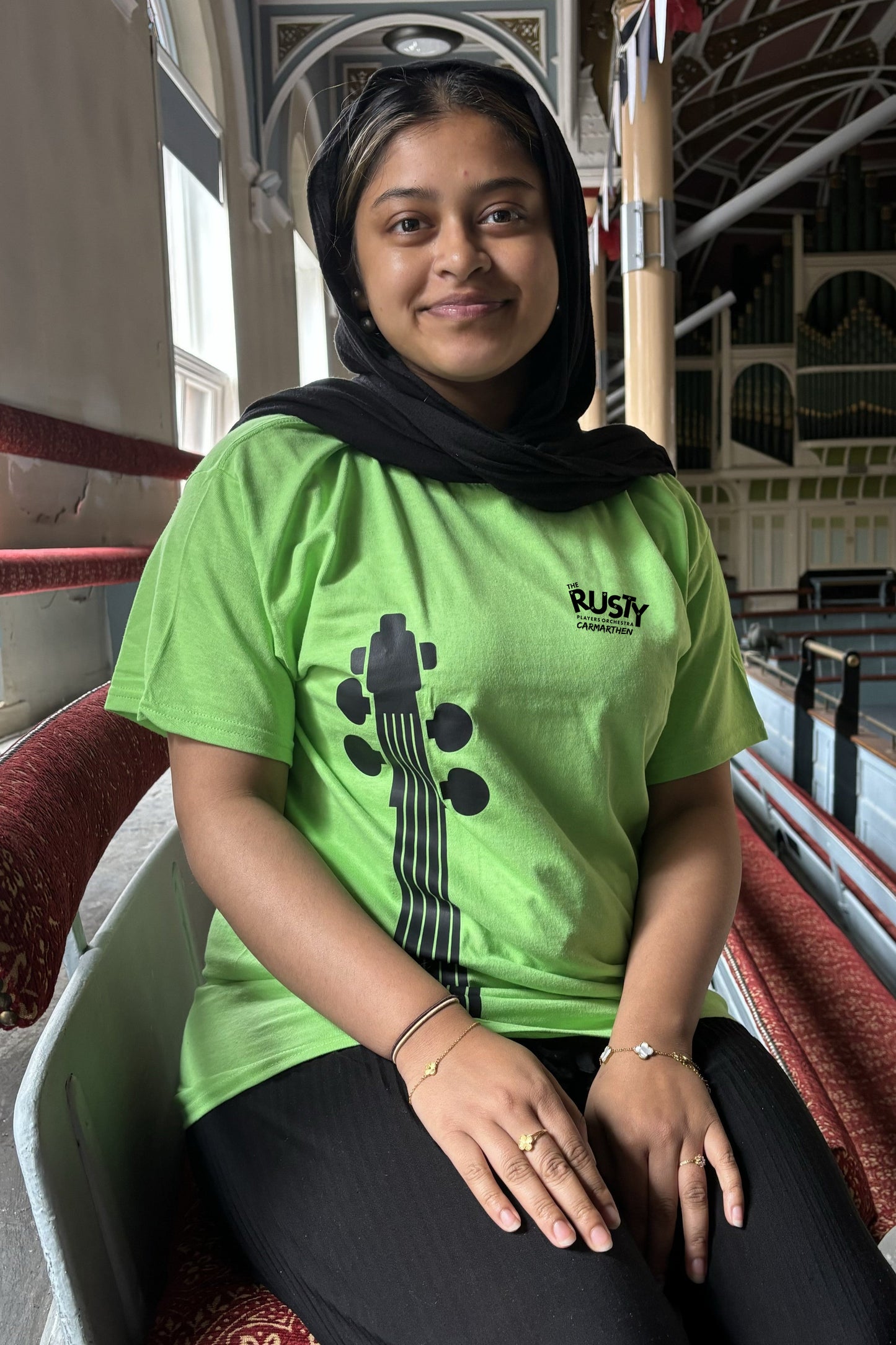 CARMARTHEN: The Rusty Player's Orchestra Carmarthen - Strings Performance T-Shirt